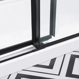 OVE Decors Dayton Frameless Glass Alcove Shower Door