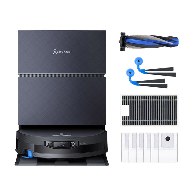 Ecovacs X12 PRO OMNI CARE Robot Vacuum & Mop with FocusJet Stain Spray and 22,000 Pa Suction Power V9