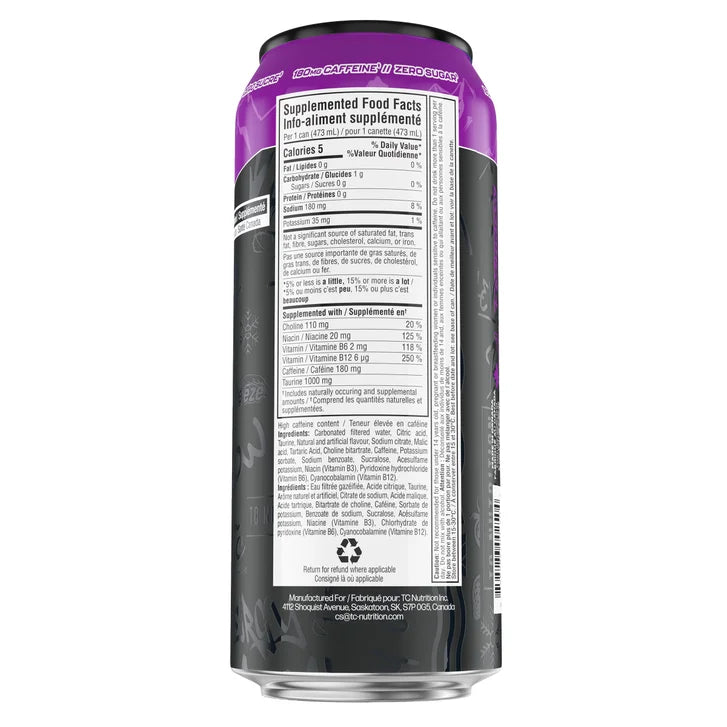 Batch 27 Energy Drink, 473 mL, 18-pack