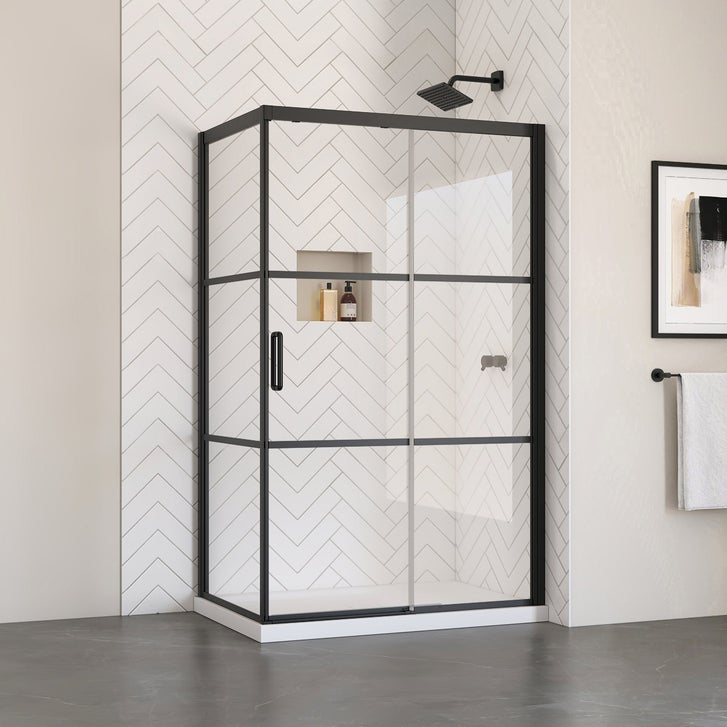 Appollo Bradford Shower Kit in Matte Black