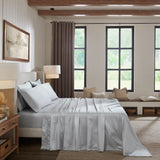 River Park Estate Luxury Egyptian Cotton Sateen 500 Thread Count Sheet Set