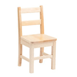 Poitras Solid Hardwood Square Table with 2 Chairs