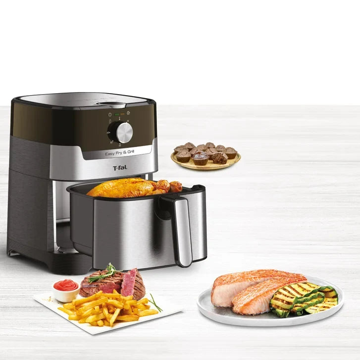 T-fal Easy Fry & Grill Classic+ 2-in-1 Air Fryer