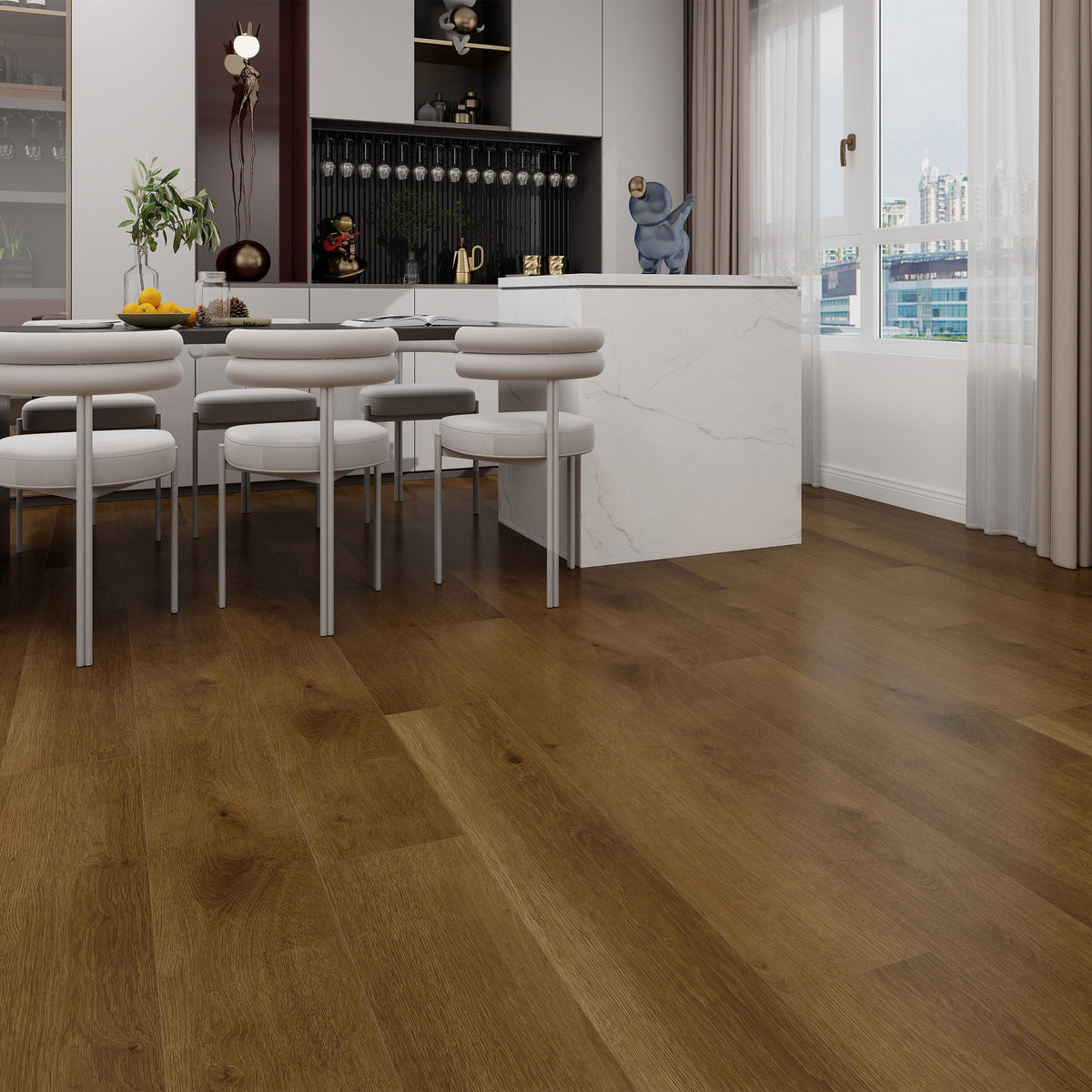 Kairos Rouge Park 22.86 cm (9.0 in.) WPC Vinyl Flooring.