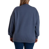 Lazypants Women's Fleece High-low Crewneck Sweatshirt
