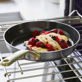 GreenPan GP5 5-ply Stainless Steel Skillet Set, Gold Handles, 2-pieces