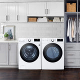 LG Laundry Bundle 5.2 cu ft. Front Load Washer and 7.4 cu ft. Electric Dryer