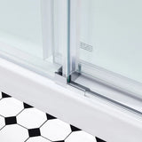 OVE Kelsey 48 in. x 32 in. Corner Shower Kit with Base