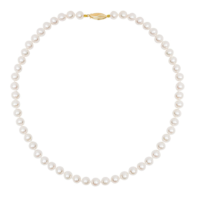 7-7.5 mm Cultured Freshwater Pearl Necklace C0