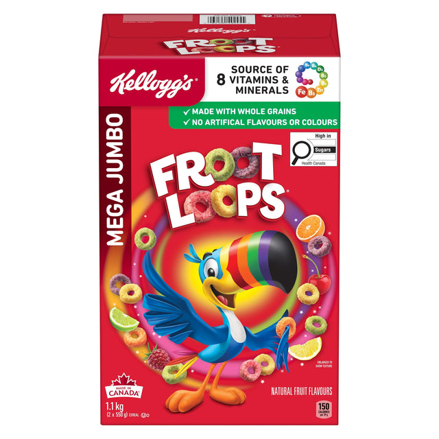 Kellogg's Froot Loops, 1.1 kg W1