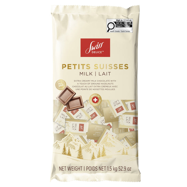 Swiss Delice, Milk Chocolates, 1.5 kg I0