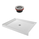 Streamline Acrylic Alcove Shower Base