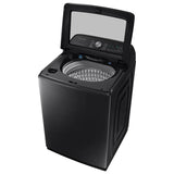 Samsung 27.5 in. 6.0 cu. ft. Black Stainless Steel Top Load Washer with SuperSpeed and EasyAccess Drum