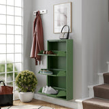 CEHA AYK 3-Door Metal Shoe Cabinet with Front Ventilation