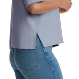 Splendid Women's Ribbed Short Sleeve Top