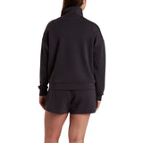 Lazypants Women's Full Zip Mock Neck Sweatshirt
