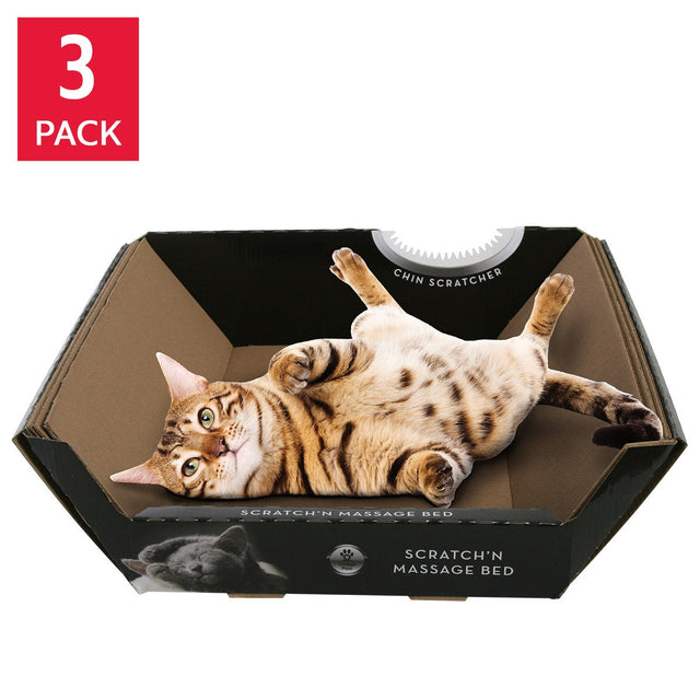 Omega Paw Ripple Board Scratch'n Massage Bed Y8
