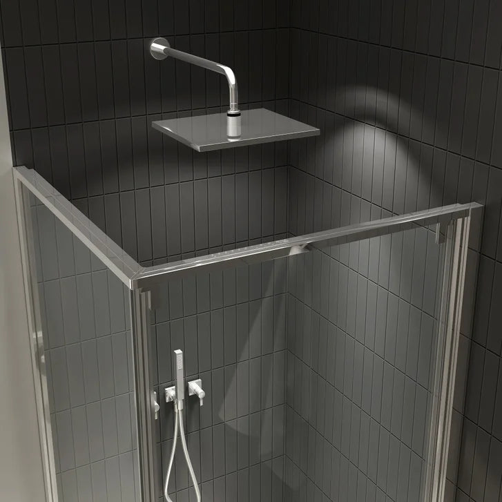 OVE Decors Lunel 36 in. × 36 in. Corner Shower Enclosure with Base