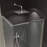 OVE Decors Lunel 36 in. × 36 in. Corner Shower Enclosure with Base