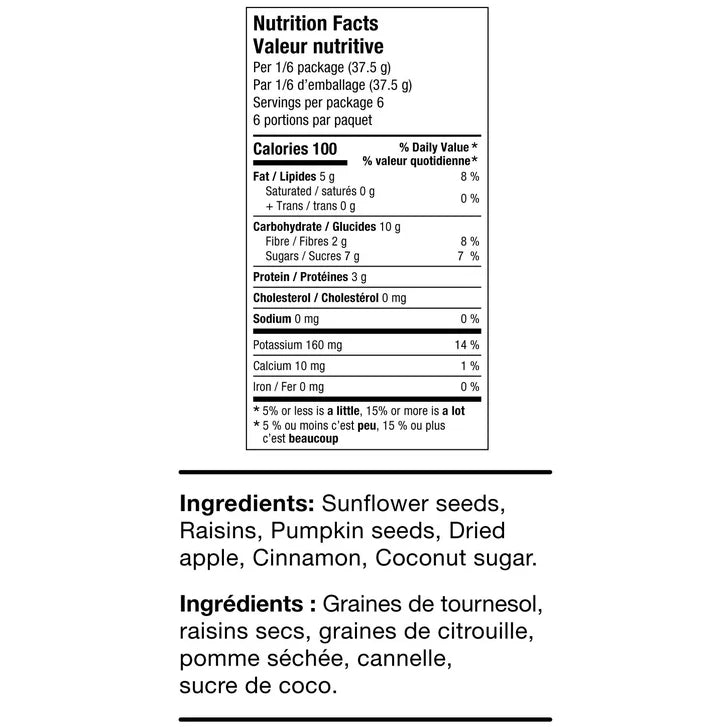 Healthy Crunch Fruit & Seed Mix, 7 × 225 g