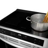 Frigidaire 30 in. 5.3 cu ft. Stainless Steel Freestanding Induction Front Control Range with Air Fry