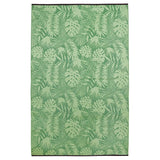 Viana Bahamas Collection Palms Indoor/Outdoor Reversible Area Rug