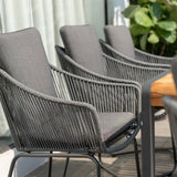 Topaz 9-piece Deluxe Patio Dining Set