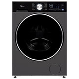 Midea 3.1 cu ft. Graphite Steel Front Load Washer with Quick Wash Option