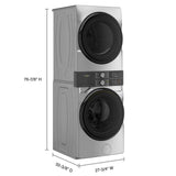 Whirlpool 28 in. Laundry Centre 5.2 cu ft. Washer and 7.4 cu ft. Electric Vented Dryer with UV Clean