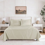 Hotel Signature Cotton Sateen Sheet Set, 6-piece