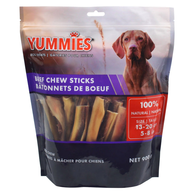 Yummies Beef Chew Sticks Dog Treats, 900 g O6