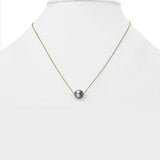9.5 – 10 mm Cultured Tahitian Pearl Necklace