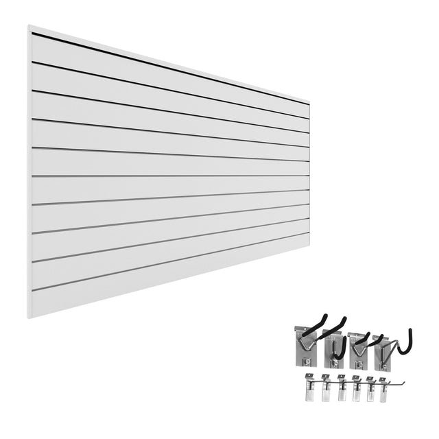 Proslat PVC Slatwall Kit with Hooks Y3