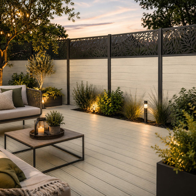 Elegance Composite 12 ft. x 12 ft. Deck Kit B0