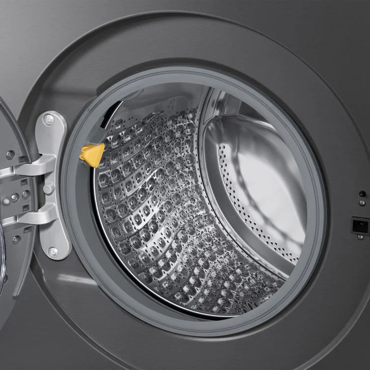 Samsung Bespoke 27 in. 6.1 cu.ft. Dark Steel Front Load Washer with 7 in. LCD Display