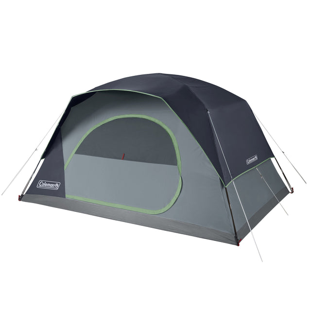 Coleman Skydome 8-Person Camping Tent, Blue Nights B1