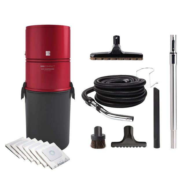 Kenmore Central Vacuum Cleaner 550 AW with Basic Accessory Kit W2