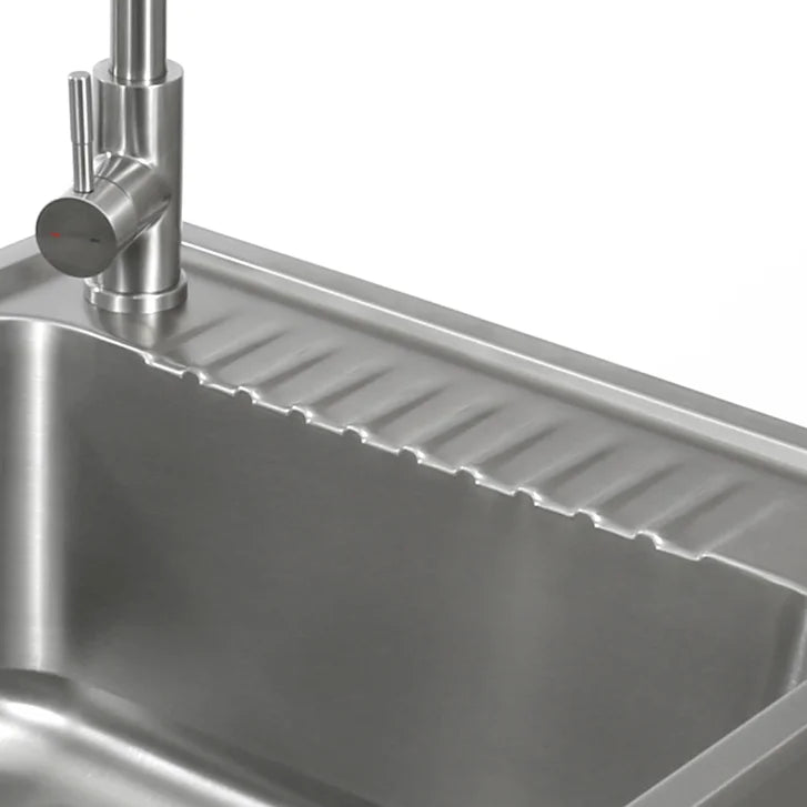 Transform 28 in. All-in-one Laundry Cabinet with Stainless Steel Sink and Faucet