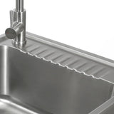 Transform 28 in. All-in-one Laundry Cabinet with Stainless Steel Sink and Faucet