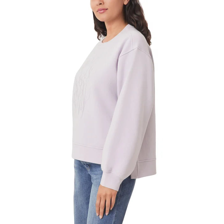 Scotch & Soda Women's Embroidered Crewneck Sweatshirt