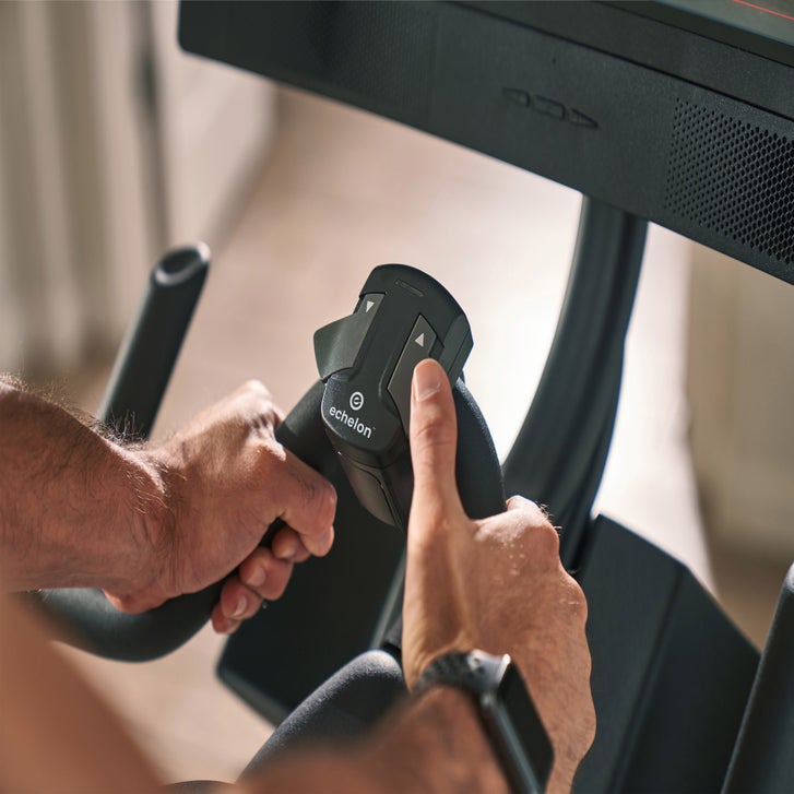 Echelon Connect EX-8s Smart Exercise Bike With 24 in. Class Curved HD Touchscreen