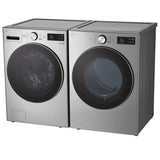 LG Laundry Bundle 5.8 cu ft. Front Load Washer and 7.4 cu ft. Electric Dryer