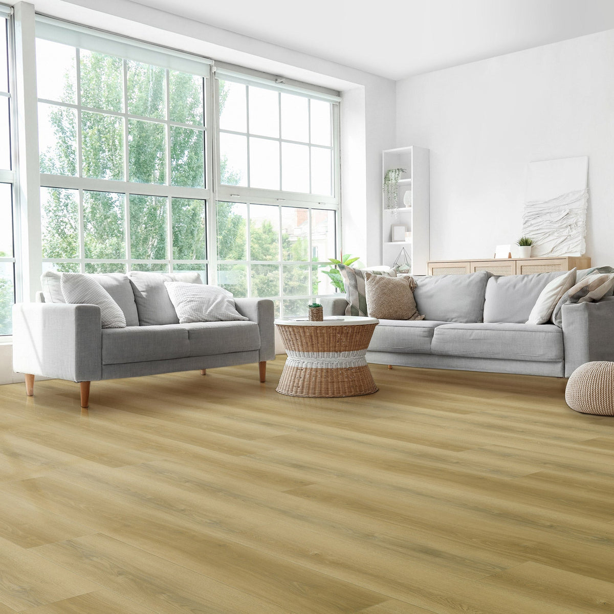 SERENIA Premium 10 mm Vinyl Plank Flooring 9 in. x 71.7 in