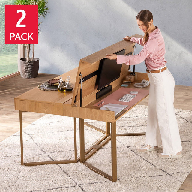 Transformer Table, Table to Desk 2-pack K1