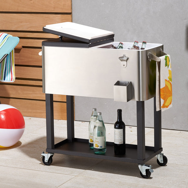 Trinity Stainless-steel 75 L (80 qt.) Cooler with Cover F1