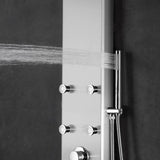 Akuaplus Amelia Pressure Balance Shower Panel with 8 Body Jets