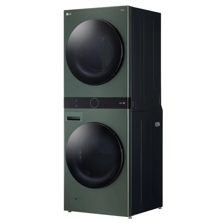 LG Single Unit Front Load WashTower with 5.2 cu ft. Steam Washer and 7.4 cu ft. Electric Steam Dryer
