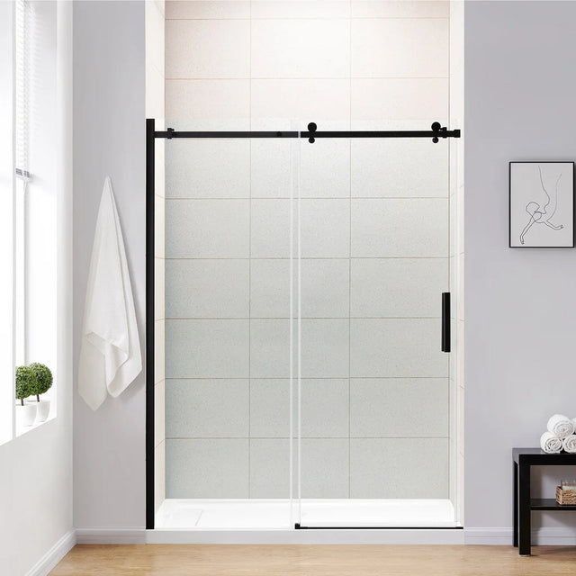 OVE Decors Kelsey 60 in. Sliding Glass Alcove Shower Door F7