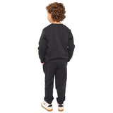 Pekkle Boys' and Girls' Cozy Fuzzy Fleece 2-piece Sweatshirt and Pants Set