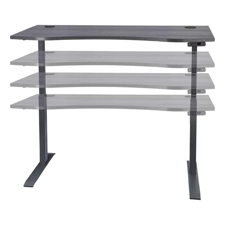 Motionwise 152.4 cm x 76.2 cm (60 in. x 30 in.) Height Adjustable Desk